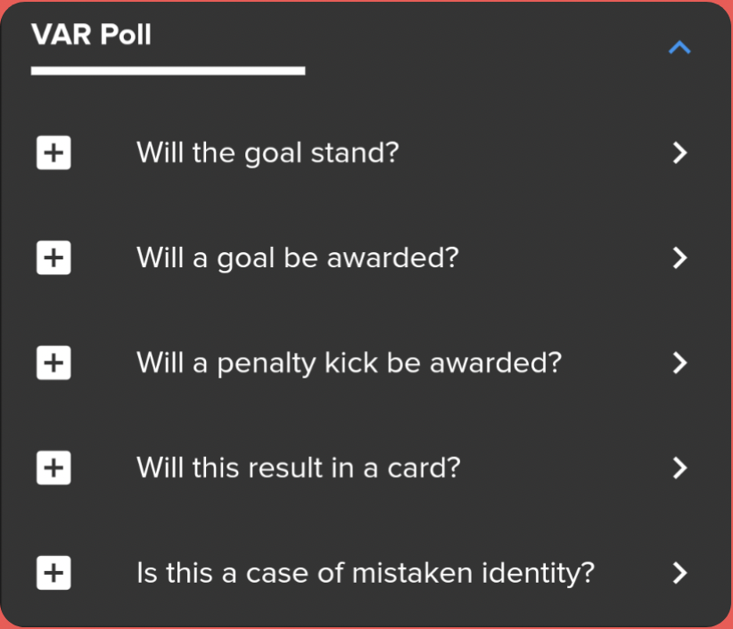 Chant - Instant VAR Polls